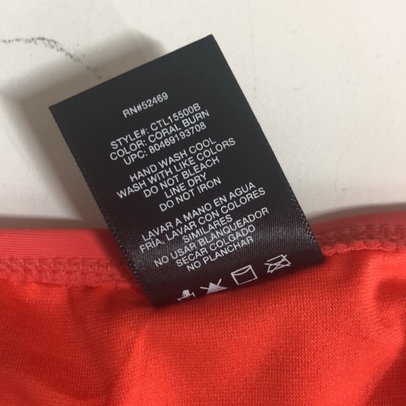 Catalina bikini bottom orange size 8-10 - Picture 3 of 7